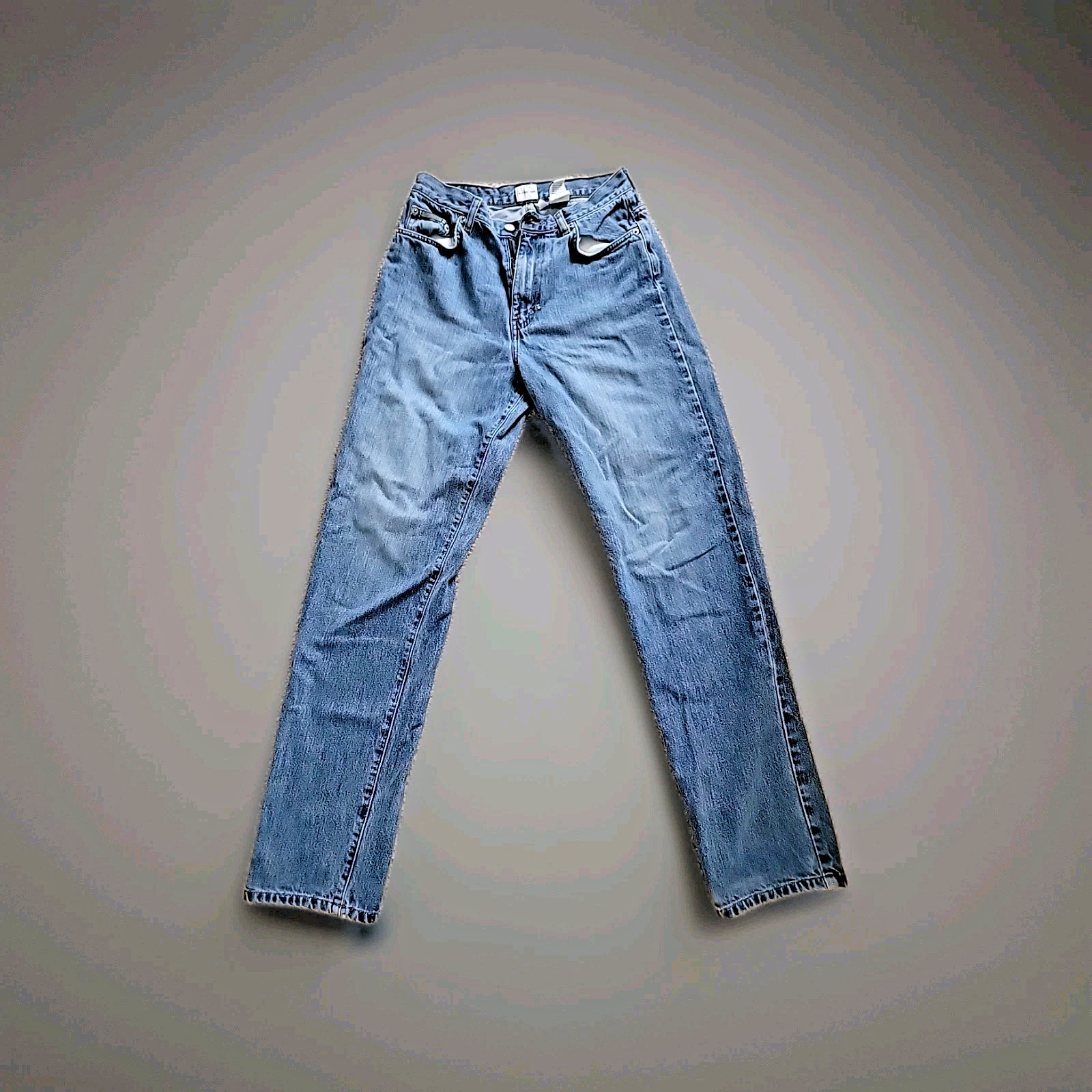Women's Size 6 Inseam 32 Easy Fit Dark Sanor Ast