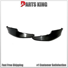 For 2011 2013 Toyota Corolla S Factory Style Front Bumper Lips Spoiler Kit 2p 12