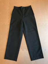 USED EXCELLENT CONDITION COMME DES GARCONS TRICO WOOL PANTS IN BLACK GOOD