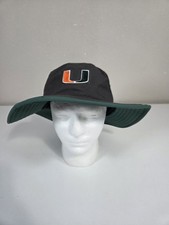 University of Miami Hurricanes Gray Bucket Hat OSFA Top of the World Cap The U