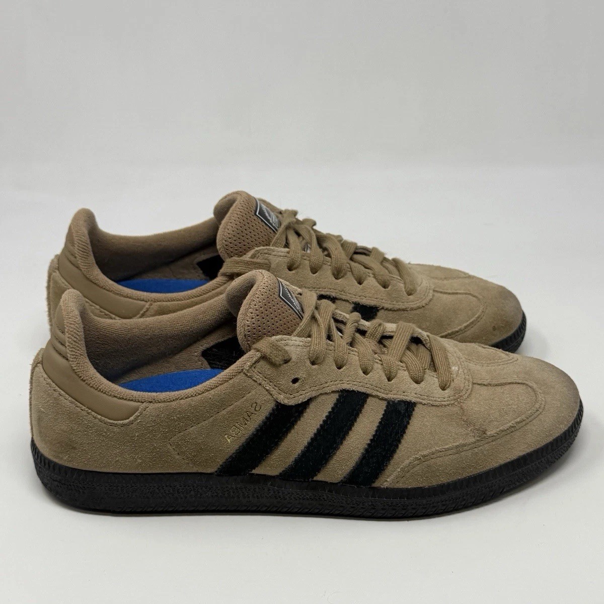 Size 12 Adidas Samba ADV Mirrored Lines Pack HP9085 Cardboard