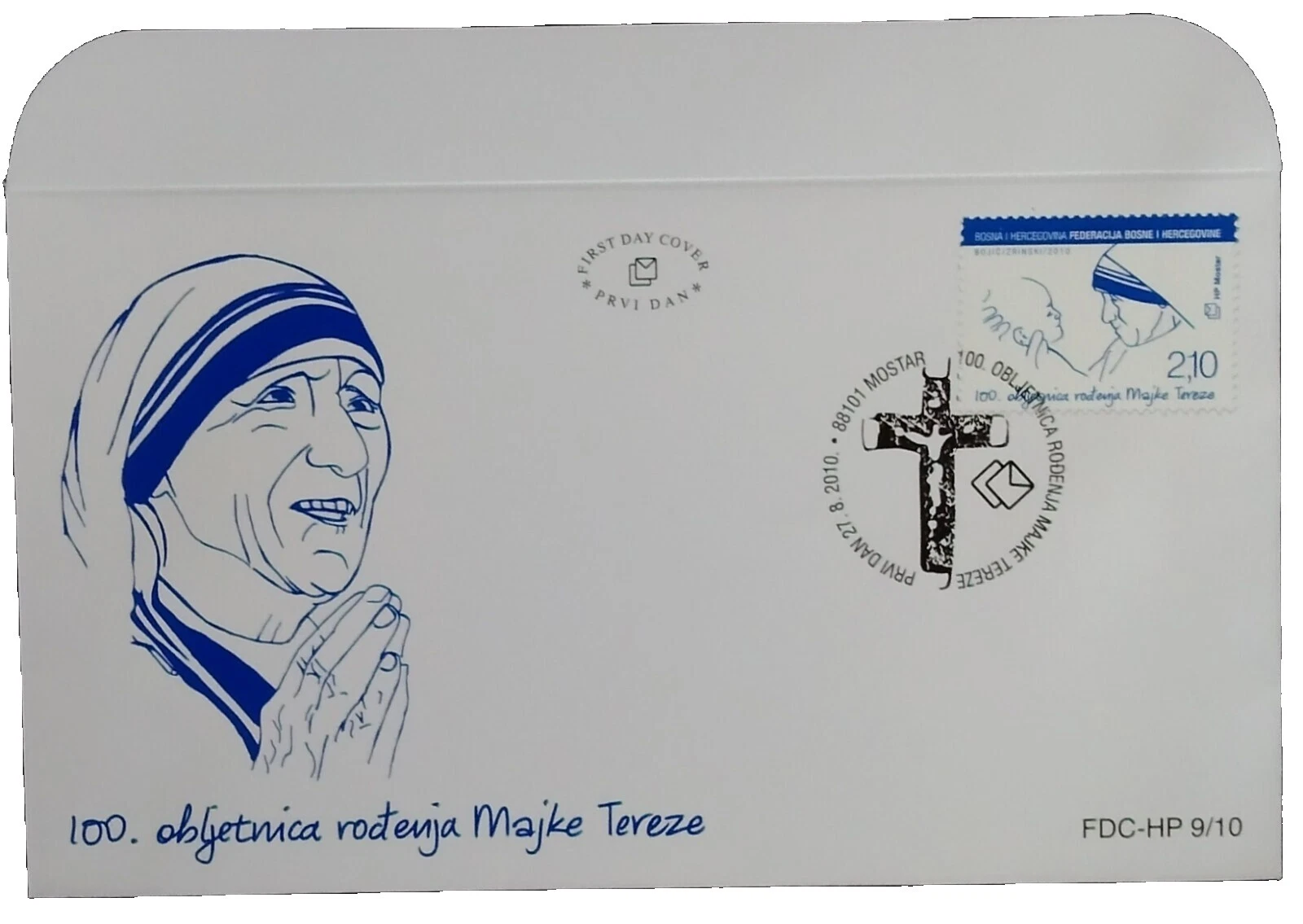 First Day of Issue Decimal Bosnian and Herzegovinian Stamps