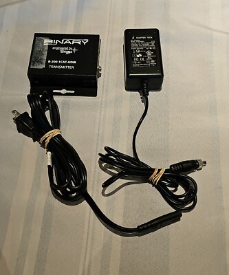 Binary B-200-1CAT-HDIR Transmitter w/adapter  Engineered by Snap AV free shippin