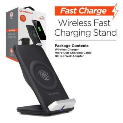 HyperGear Wireless Fast Charging Stand Made for Qi-Enabled Devices NIB