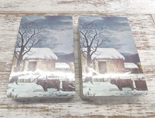 Trump Brand Playing Cards Sealed Decks Farm Scene - Made in the USA - Vintage