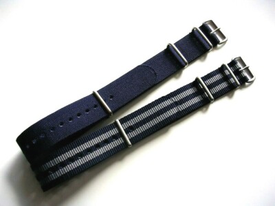 Cinturino NATO In Nylon Arancione PVD Per Orologi – Larghezza 24 Mm
