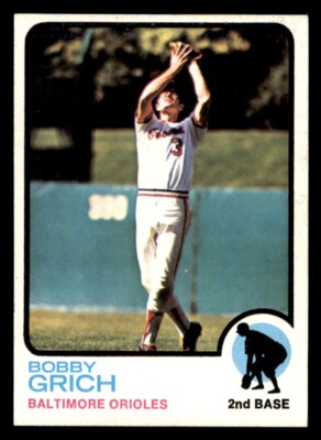 1973 Topps Baseball #418 Bobby Grich EX/MT *d5