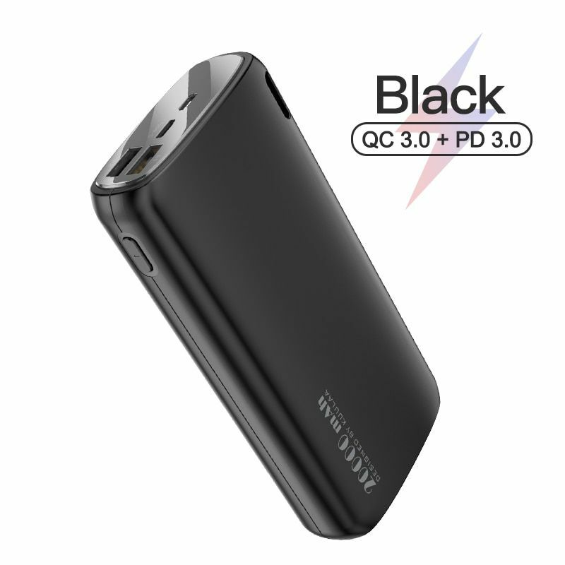 20000mAh Fast Charging Power Bank Portable External Battery for Phones