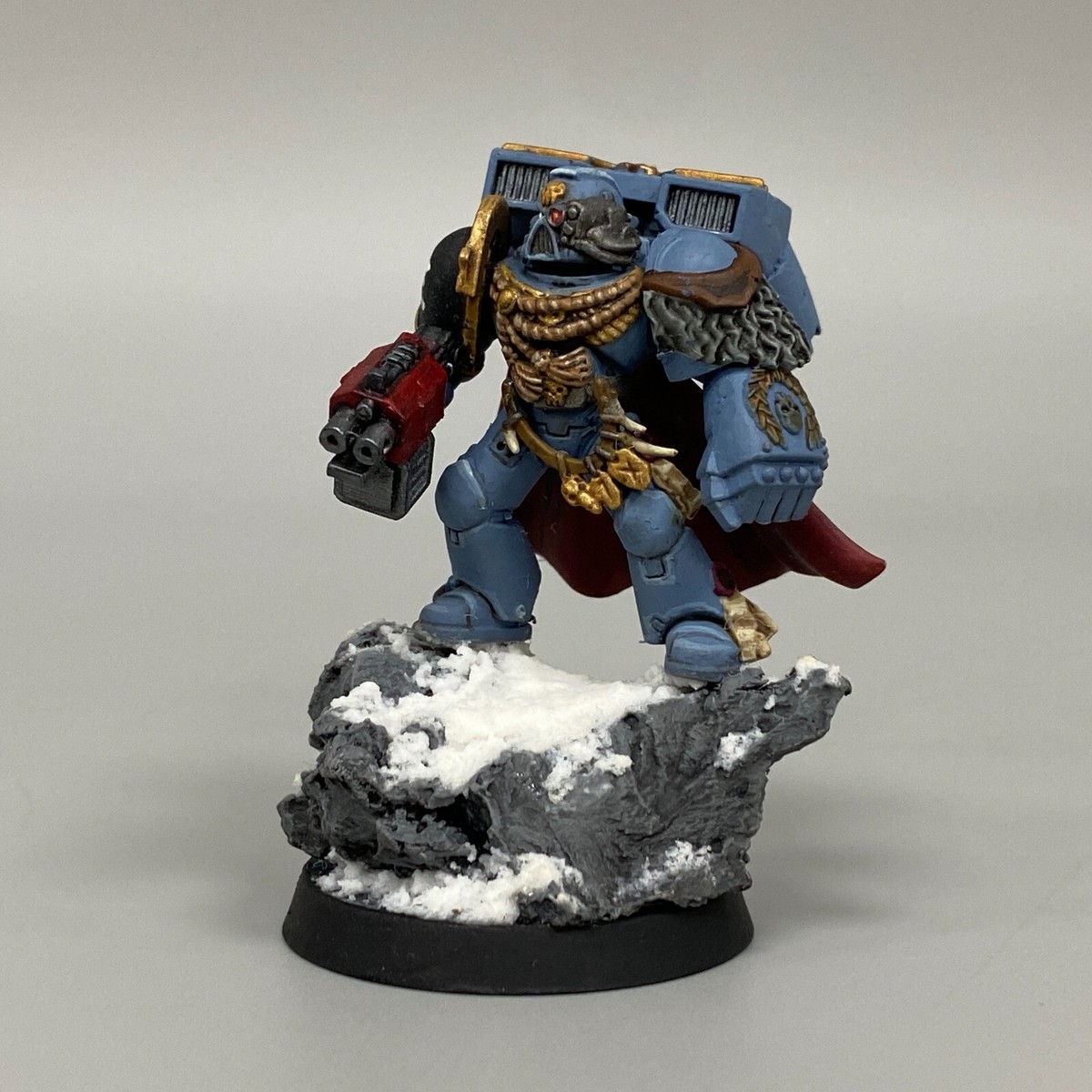 CONVERTED WOLF LORD CAPTAIN VETERAN WARHAMMER 40K 40,000 JUMP PACK