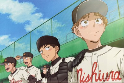Anime Poster 12x18 Big Windup おおきく振りかぶって Takaya Abe Ren Mihashi Ebay