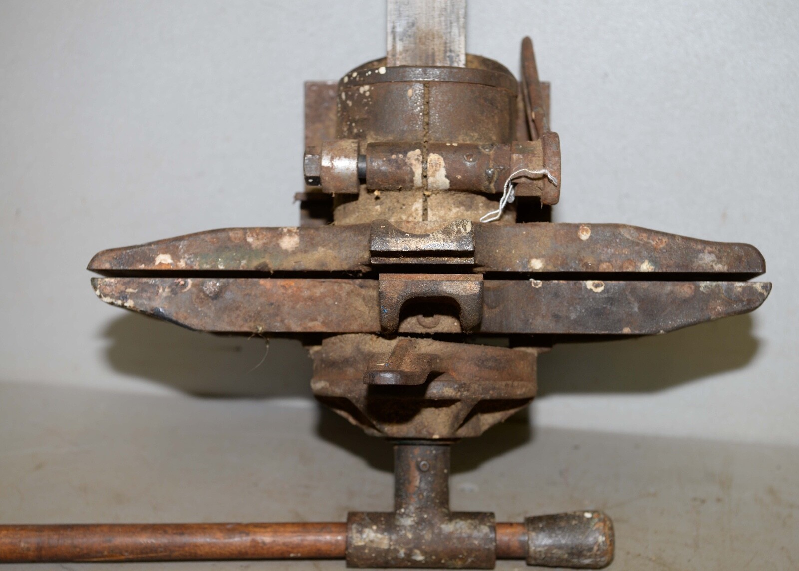 Rare antique Charles Parker pattern maker vise collectible woodworking