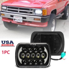 For Toyota 4Runner 1984-1991 Tacoma 1995-1997 5x7'' 7x6" LED Headlight Hi/Lo DRL