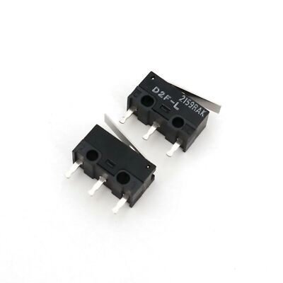 10PCS New Omron D2F-L 3-Pin Basic Micro Switch D2FL