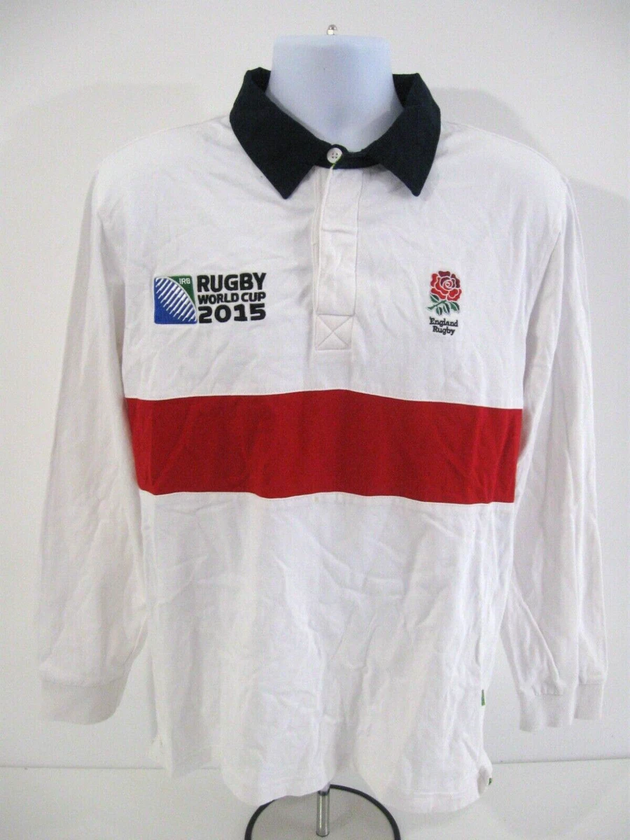 England Rugby Polo shirt 2015 World Cup Size L Rugby Originals