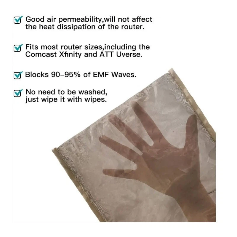 EMF Router Guard or Cover  | Wi-Fi Signal Reduction & EMF Protection - Image 3 of 4