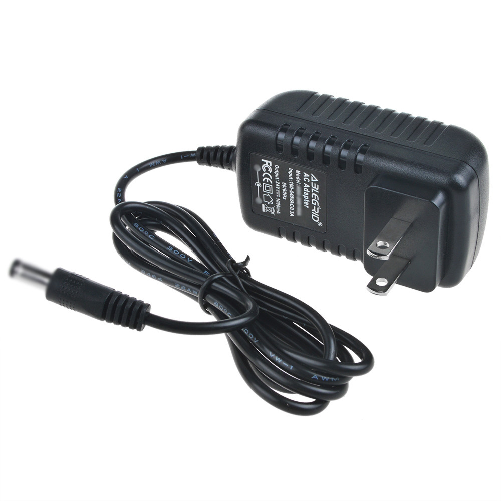 Adapter 24dc AC-DC Adapter IN:120VAC-240VAC Out:24VDC 700mA 1A Power Supply Charger ...