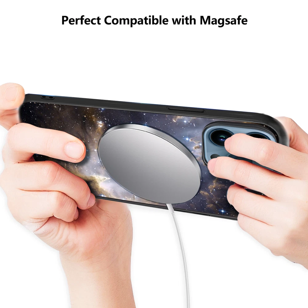Phone Case Space Soft Silicone Cover For iPhone 11 12 Pro 13 14 Plus 15 Pro Max
