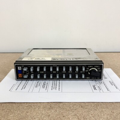 Bendix King KMA 24 Audio Panel 066-1055-02 (14/28V) Bench Tested with FAA 8130