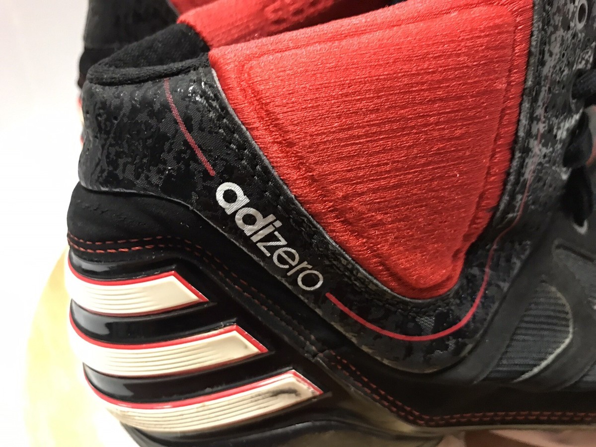 Adidas Derrick Rose 2.5 Adizero Basketball Shoes - Black Red Adidas Derrick Rose 2.5 Adizero Basketball Shoes - Black Red