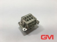 Harting Steckverbinder Einsatz Han 6E-F-S Connector Insert 09330062701 Buchse