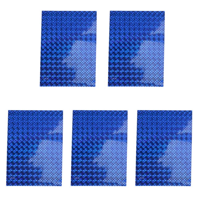 5Pcs Holographic Reflective Fishing Lure Tape Lure Making Laser Prism