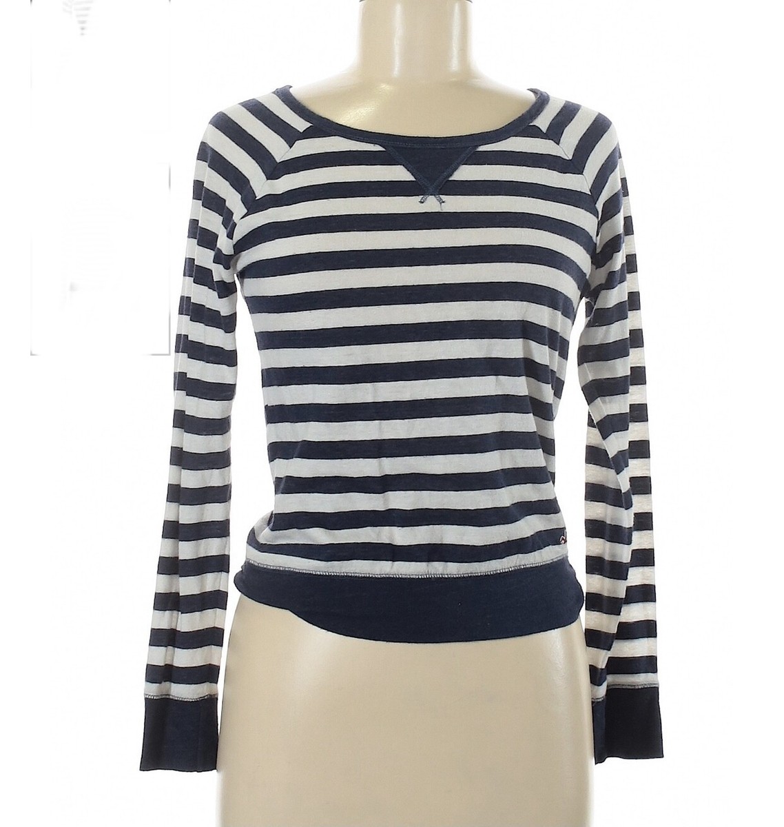 NWT Hollister By Abecrombie Fitch Women Ladies M Navy/white