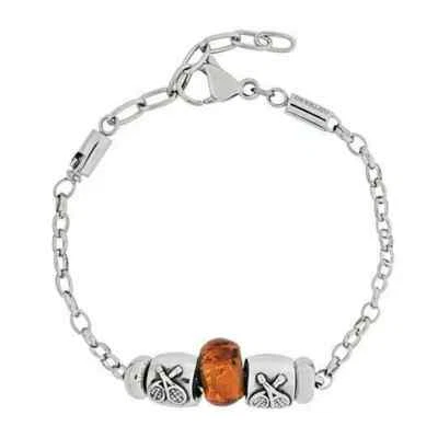 Femme Bracelet Morellato Charms Raquettes De Tennis Et Cristal, Acier, Gouttes - Photo 1/2