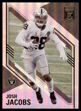 2021 Donruss Elite Josh Jacobs Las Vegas Raiders #37 Base