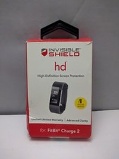 ZAGG - InvisibleShield HD Screen Protector for Fitbit Charge 2 - FB2HWS-F00