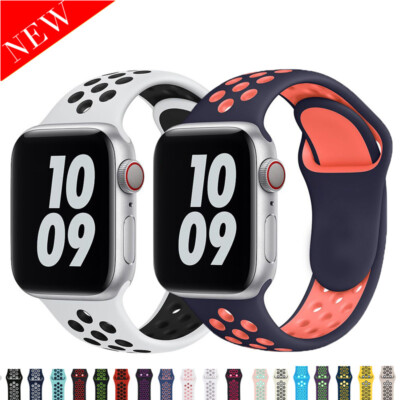Silicone Sport Band For Apple Watch 11 10 SE 3 2 9 8 7 6 5 4 Ultra3 iWatch Strap
