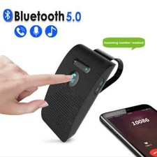 Bluetooth 5.0 Handsfree Car Kit Speaker 2W Wireless Audio Receiver Music Player