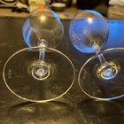 Pair of German Crystal Riedel Red Wine Glasses~9” Tall EUC — photo 9