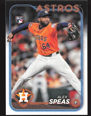 Alex Speas US222 RC Baseball 2024 Topps Update Houston Astros