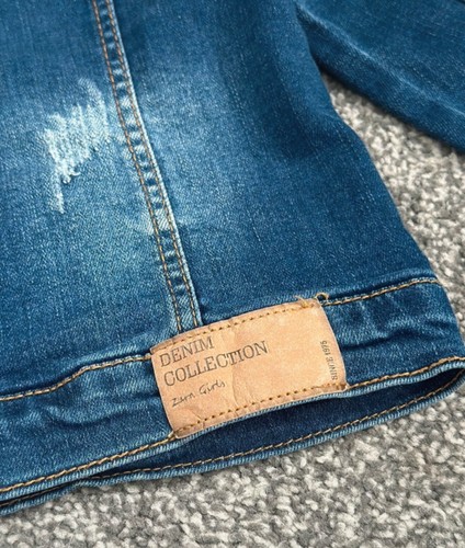 Zara Girls Denim Jacket Age 7 - Picture 9 of 9