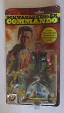 Diamond Toymakers Schwarzenegger Commando in blister Comics Litardi NEW in Card
