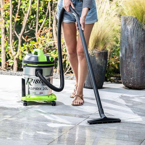 Bidone Aspiracenere Ribimex CENETRIS 1200W 20l aspirapolvere 4in1 stufa pellet - Foto 7 di 10