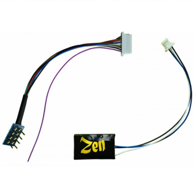 DCC Concepts DCD-ZNMINI.4 Zen schwarz Mini 8 Pin 4 Funktionen Decoder