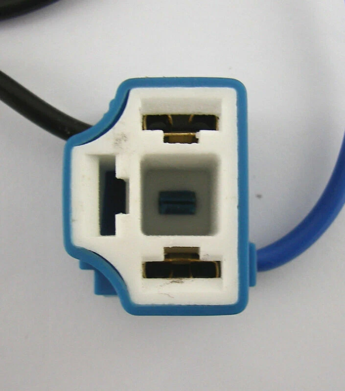 Ceramic H4 Headlight Relay Wiring Harness 4 Headlamp Light Bulbs Socket Plug Set — 第 4/4 张图片