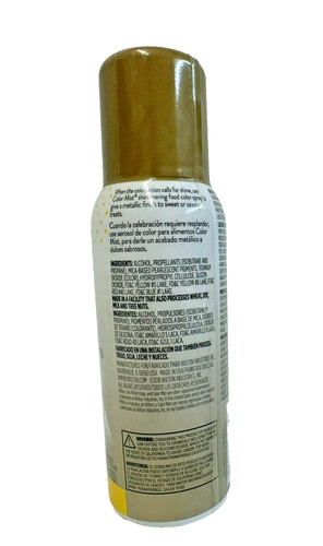 Wilton Gold Color Mist schimmerndes Lebensmittelfarbe Spray, 1,5 Unze (6er Pack) - Bild 3 von 4