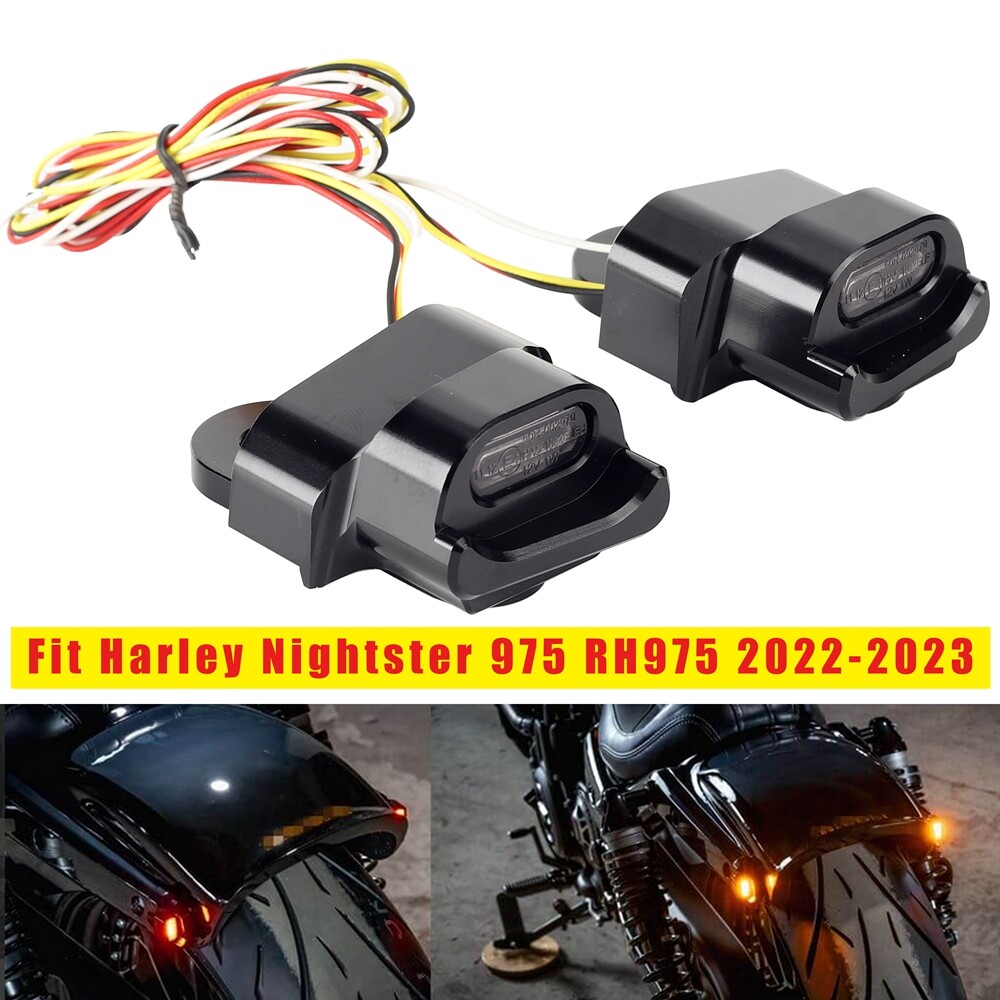 For Harley Nightster RH975 22+ LED Turn Signal & Tail Light