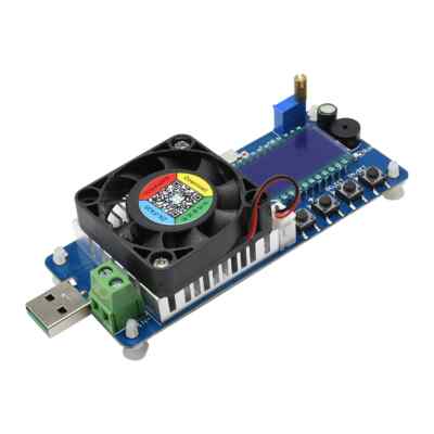 25/35W 4/5A Adjustable Resistance Electronic Load Current Voltage Power Tester 