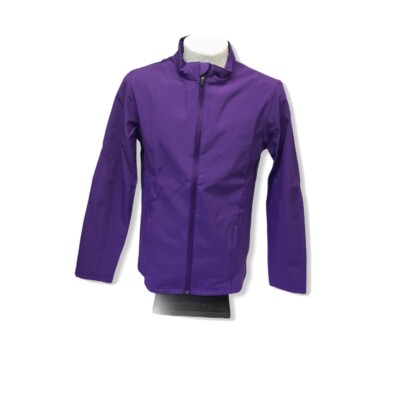TEAM 365 Size XS Leader Soft Shell Jacket (TT80) Front Mens Purple