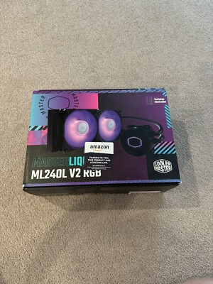 CoolerMaster Liquid Cooler ML240L RGB - 240 MM Fans - Everything included in box