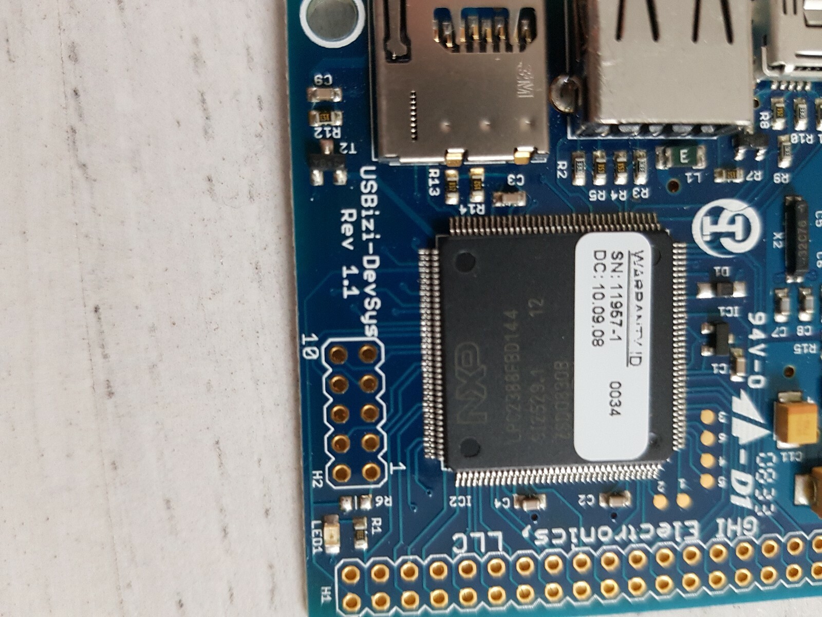 USBizi Board ARM7 pour compiler votre code C# directement via le framework .NET - 3
