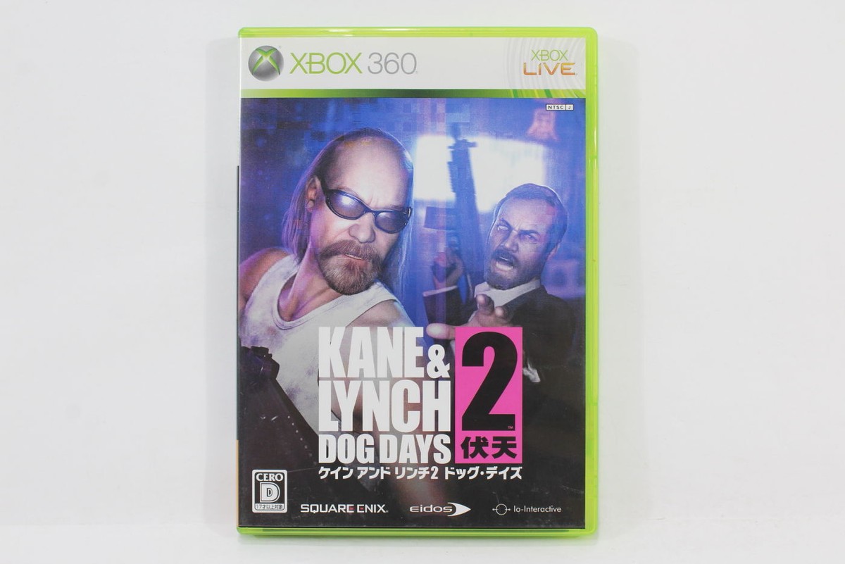 Kane & Lynch 2 Dog Days XBOX 360 Japan Import English Text REGION