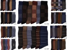 6 Pairs Designer Men's Socks | Cotton Rich Men's Socks dress socks UK 6 to 11 