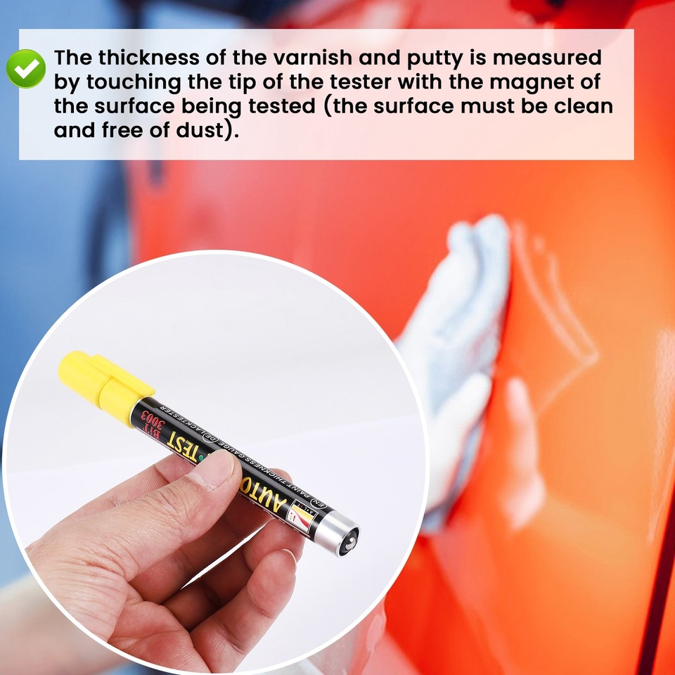 Car Paint Thickness Tester for Car Tool Crash Checking Meter with