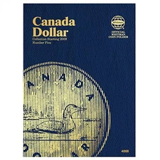 Whitman Blue Coin Folder 4008 CANADA Dollar Vol 5  2009 - DATE  Album / Book