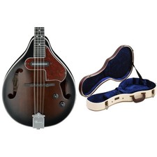 Ibanez M510E Acoustic-electric Mandolin with Case - Dark Violin Sunburst High