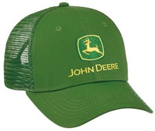 NEW John Deere Size XL Green Structured Twil Mesh Back Cap X-Large LP69947